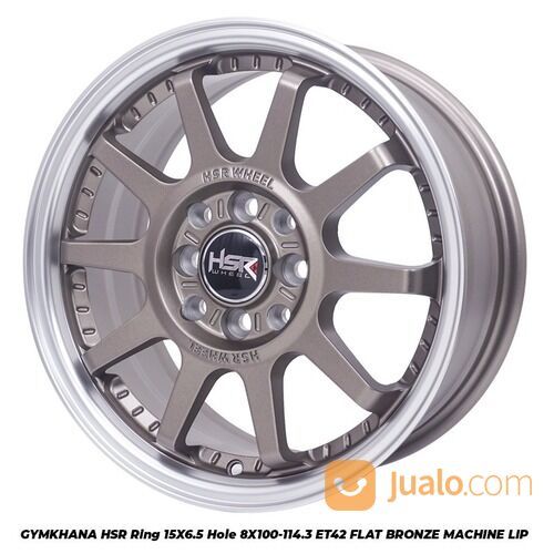 VELG MOBIL HSR GYMKANA BOROKO 01 HSR R15X65 H8X100-114,3 ET42 RATA BODY