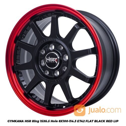 VELG MOBIL HSR GYMKANA BOROKO 01 HSR R15X65 H8X100-114,3 ET42 RATA BODY