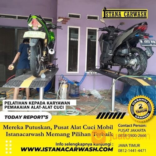 PAKET CUCI MOTOR 2 HIDROLIK MTH 202 IKAME