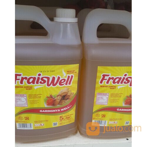 Distributor Minyak Goreng Fraiswell 5 Liter Isi 4 Pcs/Dus