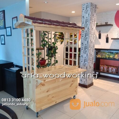 Rombong Kayu Jepang Unik Klasik Japanese Food Booth