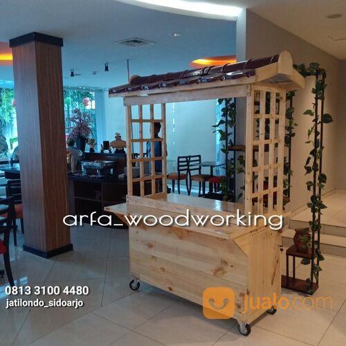 Rombong Kayu Jepang Unik Klasik Japanese Food Booth