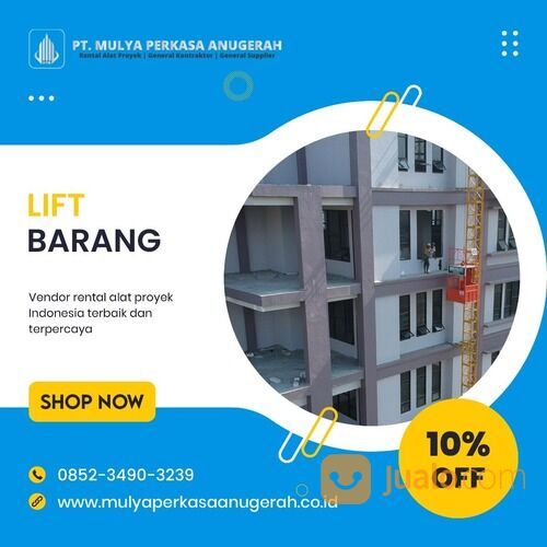 Sewa Lift Barang Proyek Wonosobo