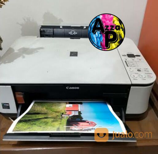 Printer Canon Mp258 Print Scan Copy Warna Second Normal Siap Pakai