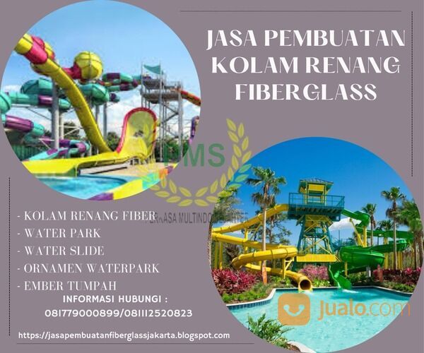 WATER SLIDE FIBERGLASS - ORNAMEN WATERPARK JAKARTA