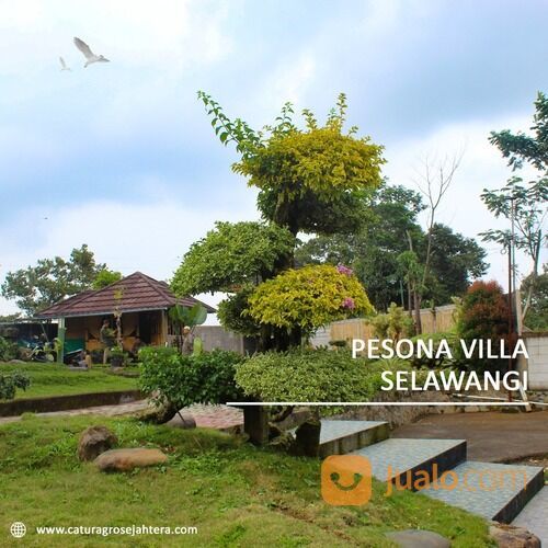 Villa Kebun Yang Berada Dalam Cluster Pesona Villa Selawangi Yang Asri Dan Alami
