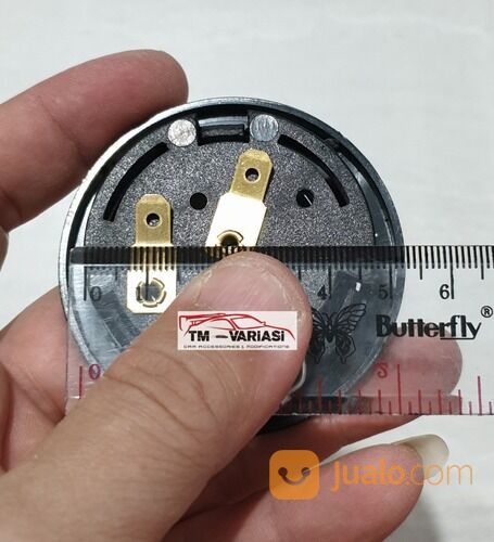 Horn Button Impor Tombol Klakson Stir Racing Momo Carbon Universal