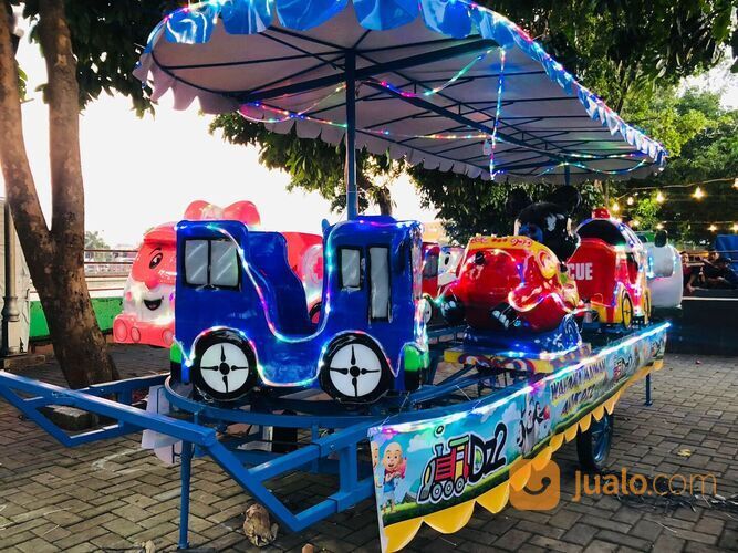 odong odong kereta mini wisata mesin mobil - kereta panggung mandi bola