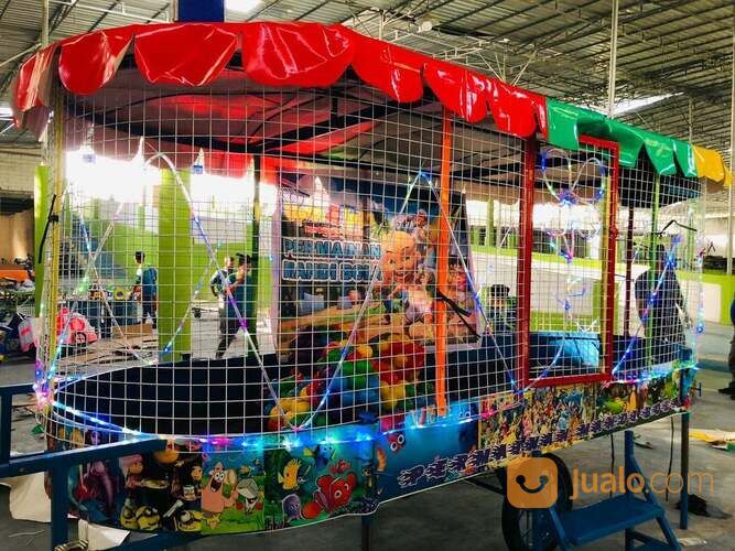 odong odong kereta mini wisata mesin mobil - kereta panggung mandi bola