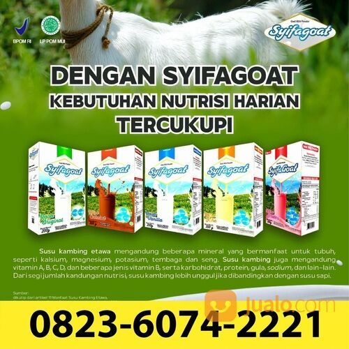 0823-6074-2221 Distributor Susu Kambing Etawa Bubuk Di Jabar