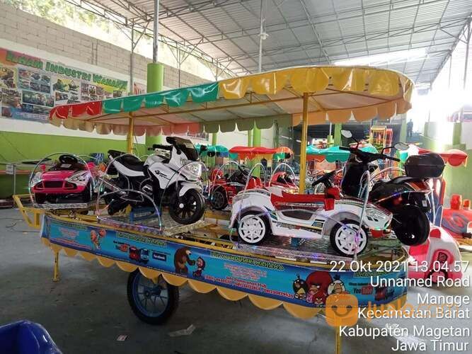 odong odong mobil motor campuran - kereta panggung waterboom mandi bola bebek kayuh