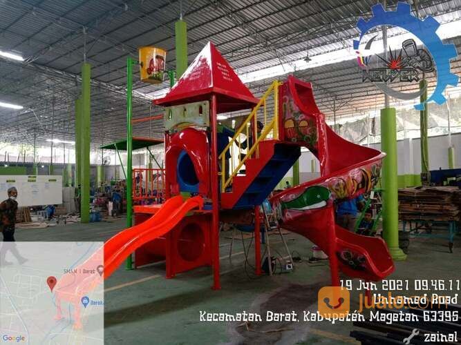 odong odong mobil motor campuran - kereta panggung waterboom mandi bola bebek kayuh