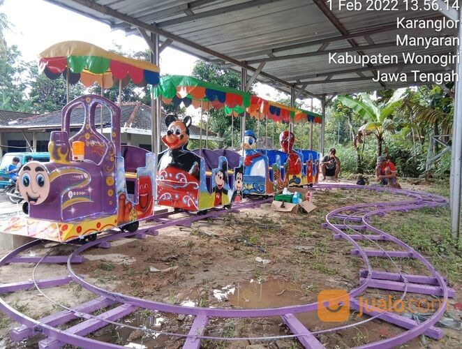 odong odong mobil motor campuran - kereta panggung waterboom mandi bola bebek kayuh