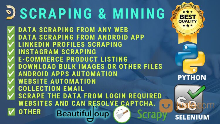 Jasa Scrape Web Scrape Android app