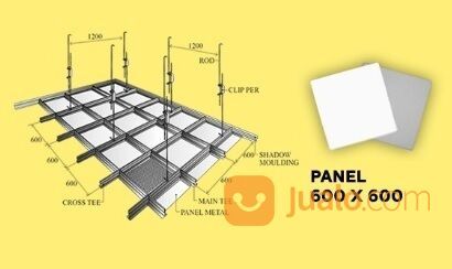 Plafon Metal/Metal Ceiling