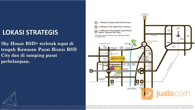 Apartemen Sky House BSD+, Tower Duxton, Type Dazzling