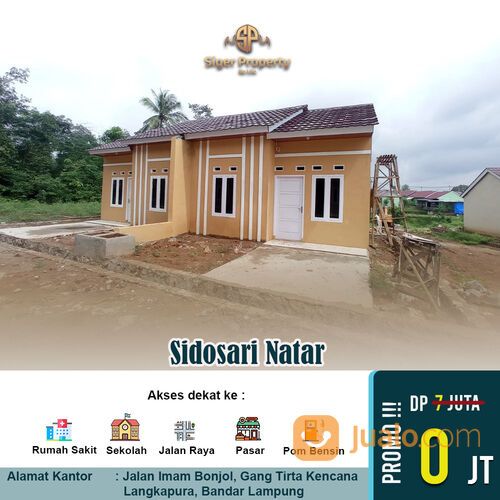 rumah subsidi sidosari Natar promo DP 0 2522