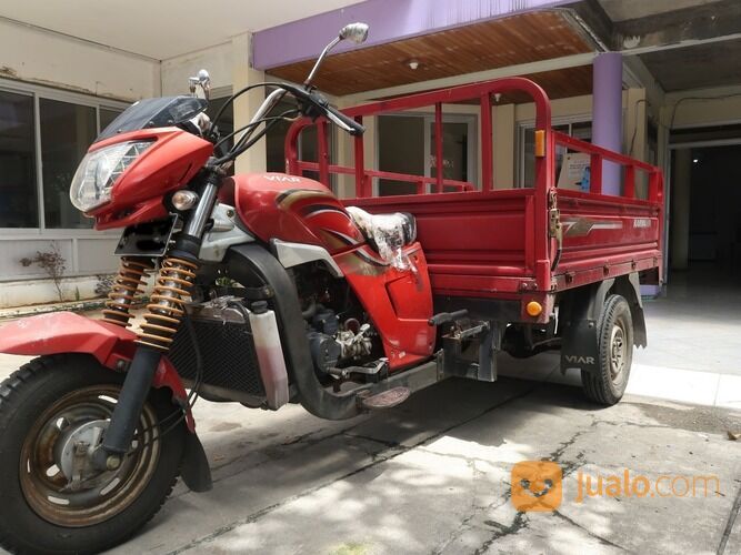 MOTOR VIAR RODA TIGA MERAH 2018