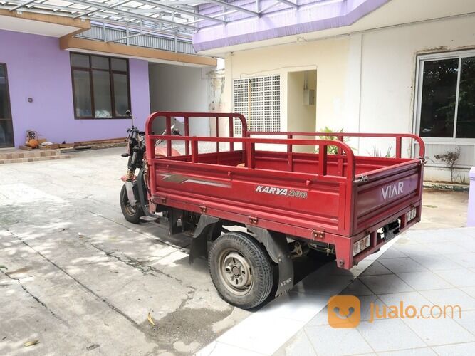 MOTOR VIAR RODA TIGA MERAH 2018