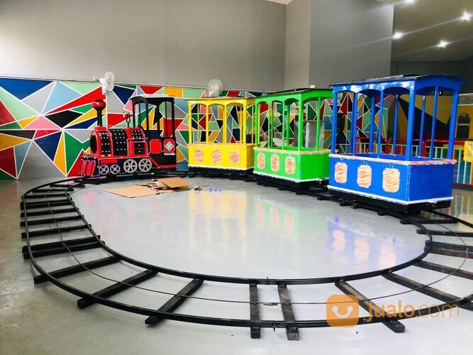 mini coaster naik turun - kereta lantai mall odong odong komedi putar safari