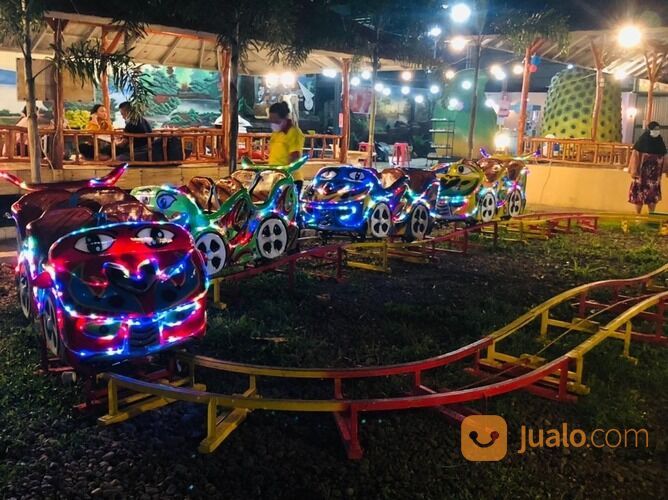 mini coaster naik turun - kereta lantai mall odong odong komedi putar safari