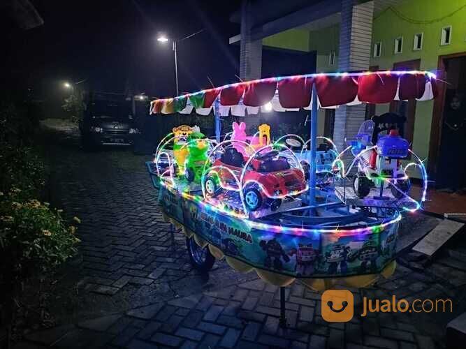 odong odong kereta panggung bbg campuran - kora kora komedi putar