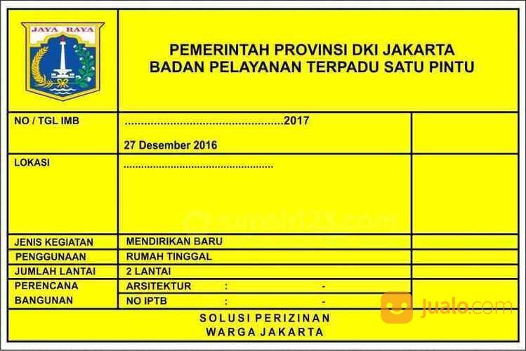 Jasa Pengurusan IMB dan Peningkatan Surat Tanah