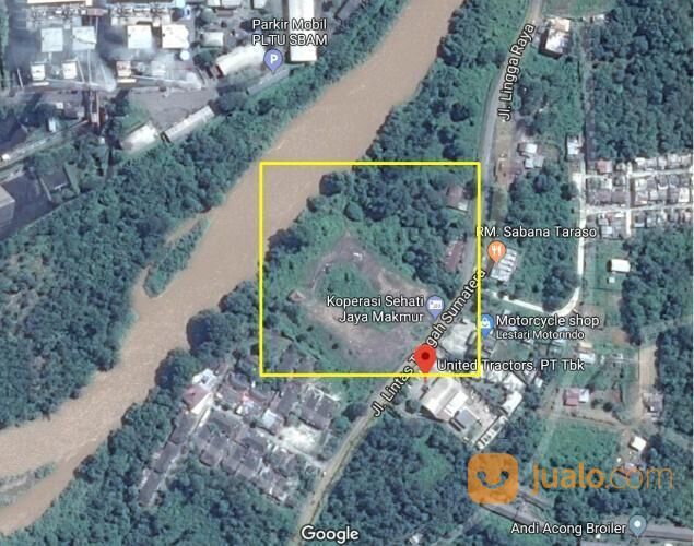 Tanah Murah 2 Ha Di Jalan Raya Lintas Sumatera Muara Enim Sumatera Selatan