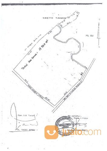 Tanah Murah 2 Ha Di Jalan Raya Lintas Sumatera Muara Enim Sumatera Selatan