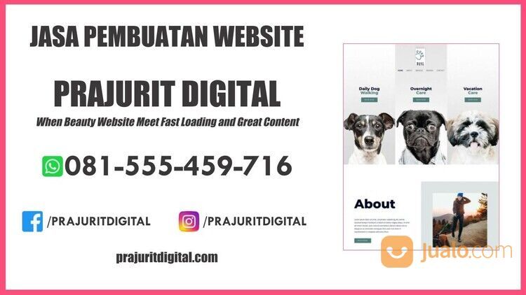 Murah! 081-555-459-716 (WA), Jasa Pembuatan Website di Kota Tanjungpinang