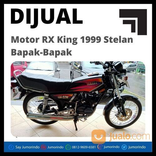 Murah Motor RX King 1999 Stelan Bapak-Bapak