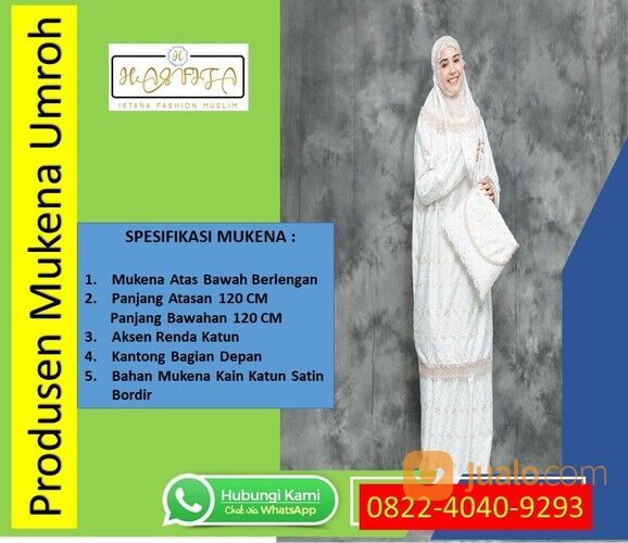 Konveksi Bordir Mukena Umroh Hasfita Di Lumajang