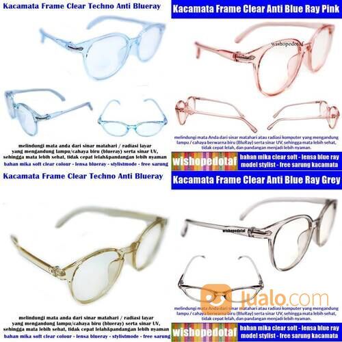Kacamata Blue Ray Lens Frame Original Kuning