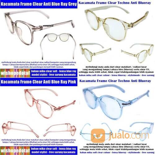 Kacamata Blue Ray Lens Frame Original Kuning