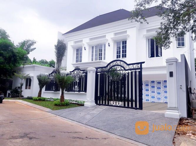 TURUN HARGA ! RUMAH LUX BARU DI PONDOK INDAH DGN DESAIN AMERICAN CLASSIC