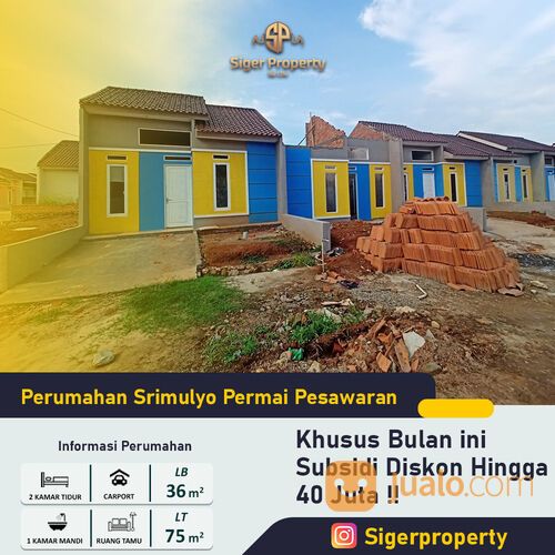rumah subsidi bisa KPR dekat kemiling 7322