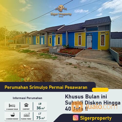 rumah subsidi bisa KPR dekat kemiling 7322
