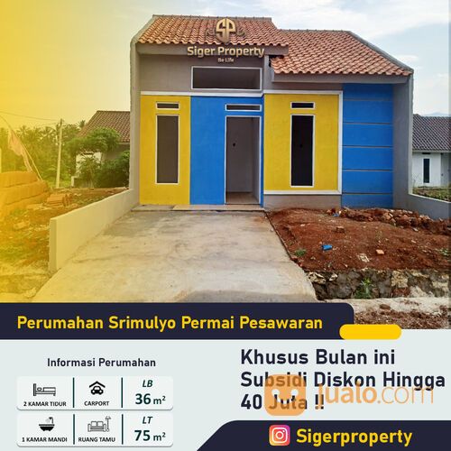 rumah subsidi bisa KPR dekat kemiling 7322
