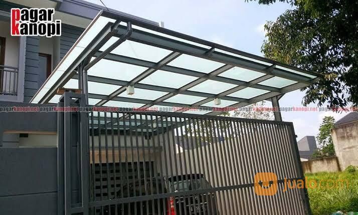 Kanopy Atap Kaca Tempered