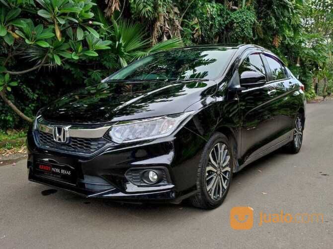 HONDA CITY 1.5 E CVT AT 2017 HITAM kondisi mobil istimewa bergaransi dan dijamin siap pakai
