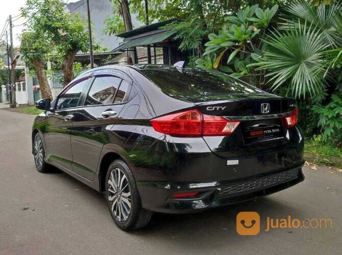 HONDA CITY 1.5 E CVT AT 2017 HITAM kondisi mobil istimewa bergaransi dan dijamin siap pakai
