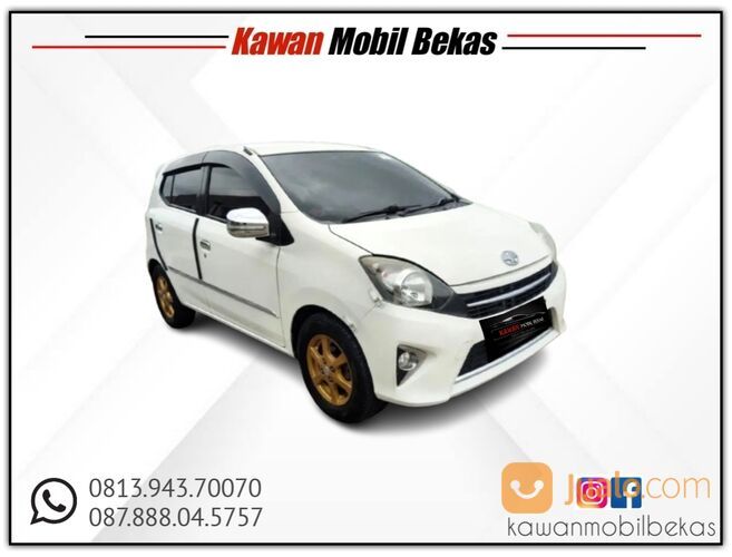 TOYOTA AGYA 1.0 G AT 2014 PUTIH kondisi mobil istimewa bergaransi dan dijamin siap pakai