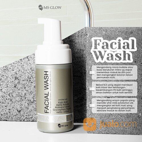 TERJANGKAU!! CALL 0813–2868–0537, Facial Wash Ms Glow Review