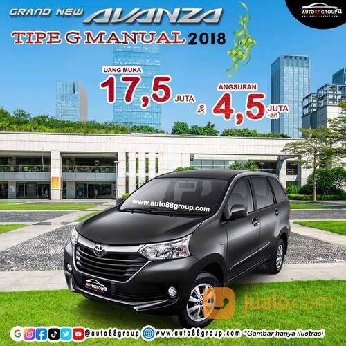 TOYOTA GRAND NEW AVANZA (BLACK METALLIC) TYPE G 1.3CC M/T (2018)