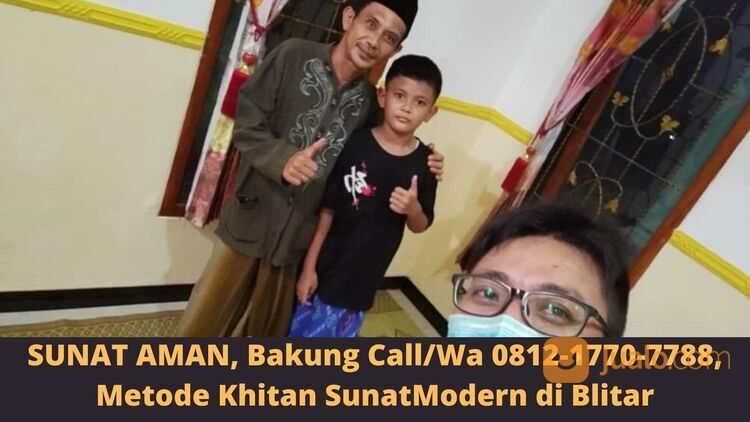 TANPA EFEK SAMPING, Kanigoro Call/Wa 0812-1770-7788, Sunat Klamp Bayi di Blitar