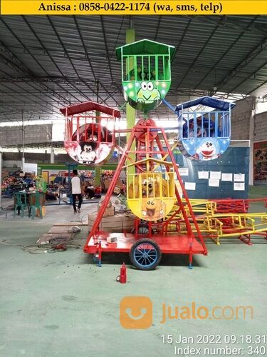 kincir mini odong-odong bianglala gerobak isi 4