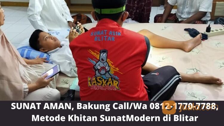 SUNAT AMAN, Talun Call/Wa 0812-1770-7788, Bioplacenton Untuk Luka Khitan di Blitar