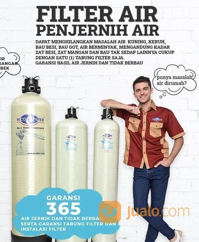 Filter Air Palembang | Filter Air Sumur Bor Palembang NICO FILTER AIR Bergaransi 1 Tahun