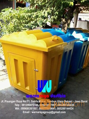 Tempat Sampah Fiberglass 1000 Liter