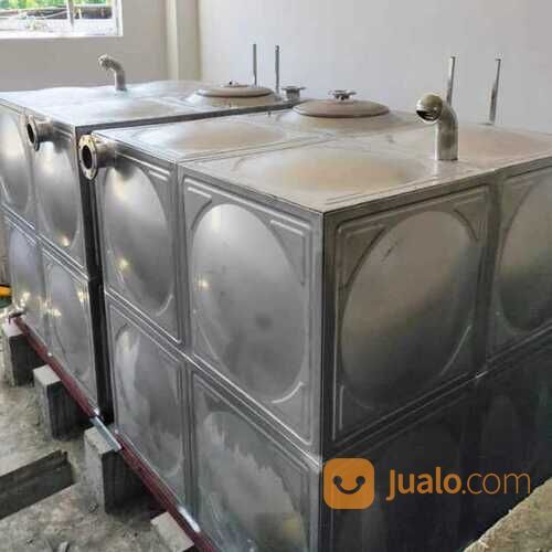 Tanki Air Panel Kotak Stainless Steel KEY Tank SS